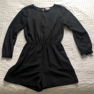 Black aritzia romper